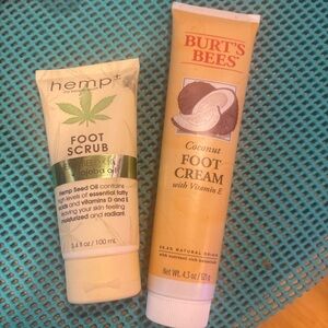 Burt's Bees Coconut Foot Cream - hemp foot scrub